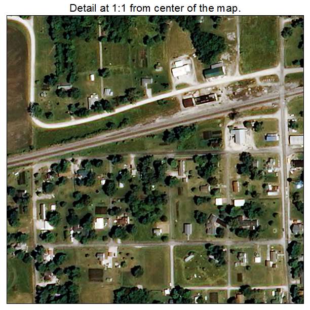 Holliday, Missouri aerial imagery detail
