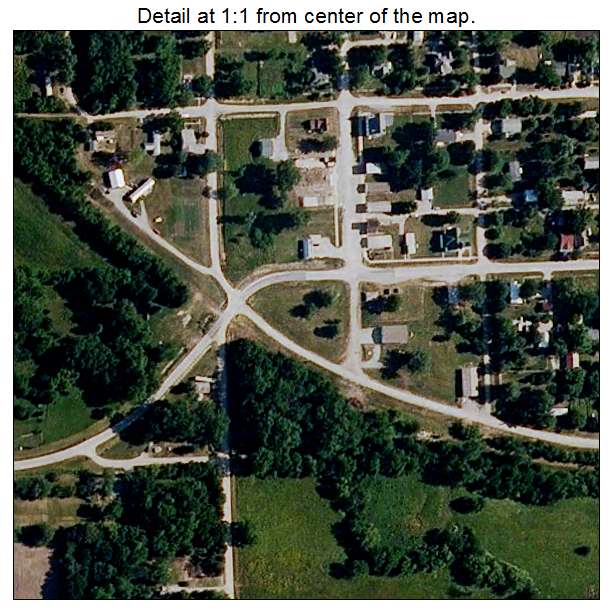 Jameson, Missouri aerial imagery detail