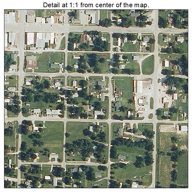 Jasper, Missouri aerial imagery detail