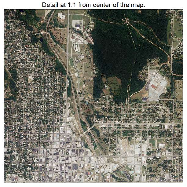 Joplin, Missouri aerial imagery detail