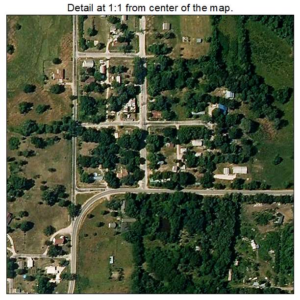 La Tour, Missouri aerial imagery detail
