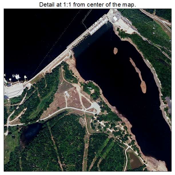 Lake Ozark, Missouri aerial imagery detail