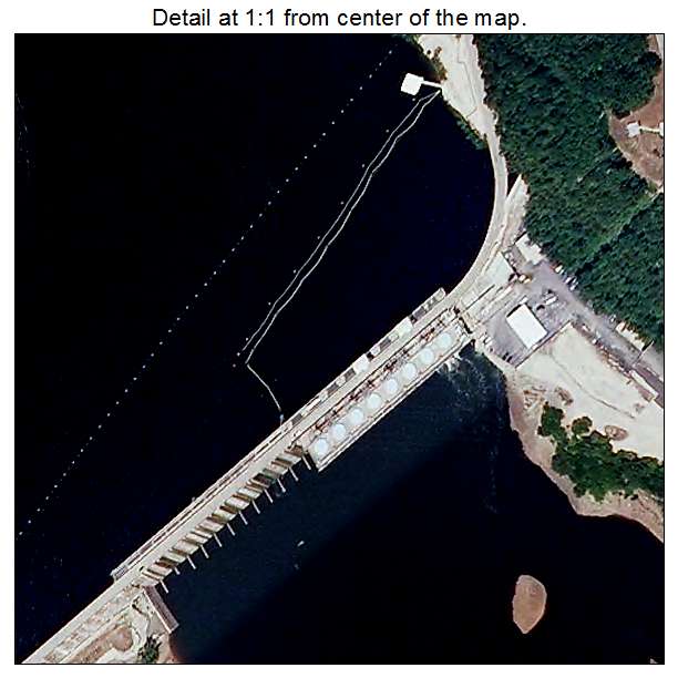 Lakeside, Missouri aerial imagery detail