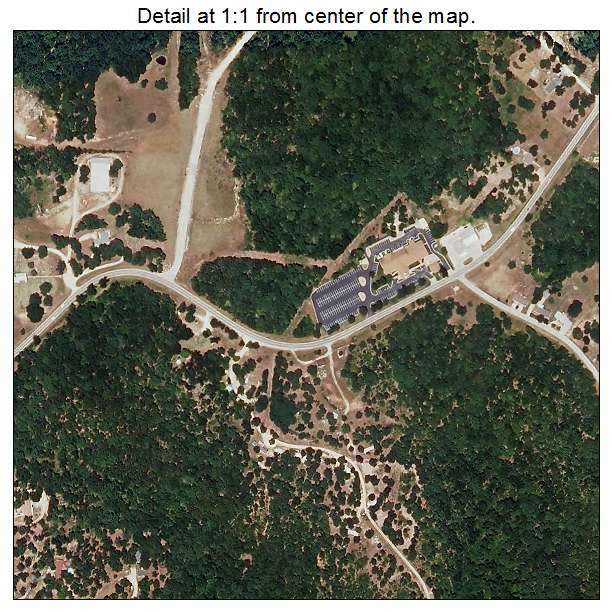 Aerial Photography Map of Laurie, MO Missouri