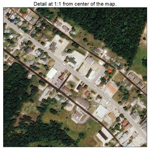 Linn, Missouri aerial imagery detail