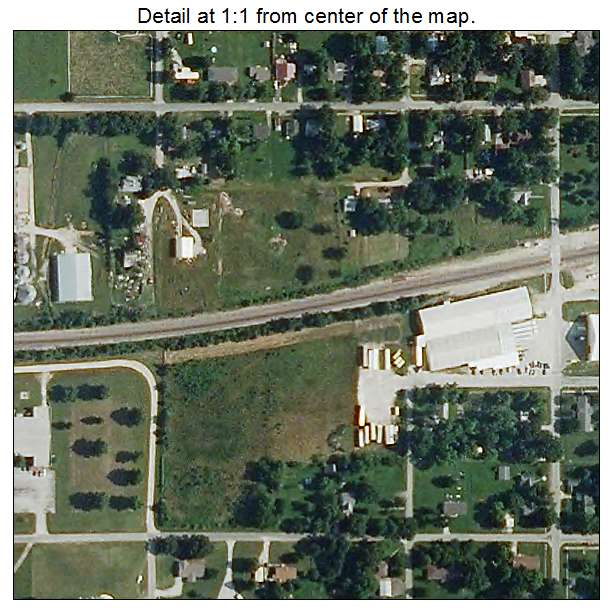 Lockwood, Missouri aerial imagery detail