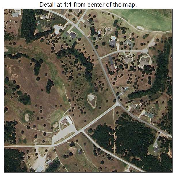 Loma Linda, Missouri aerial imagery detail