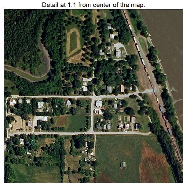 Lupus, Missouri aerial imagery detail