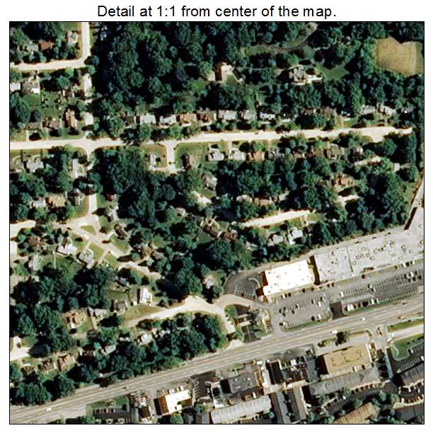 Marlborough, Missouri aerial imagery detail