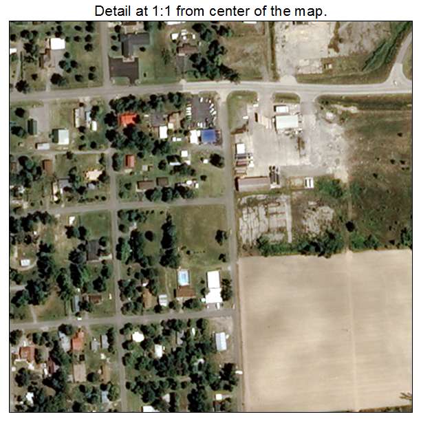 Marston, Missouri aerial imagery detail