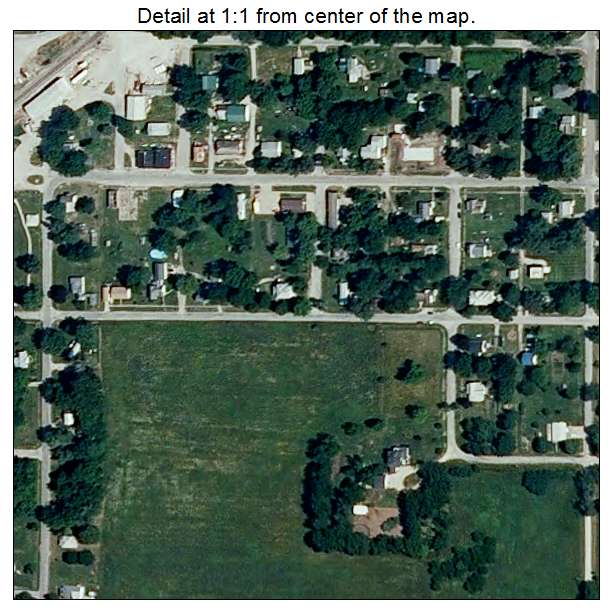 Mayview, Missouri aerial imagery detail