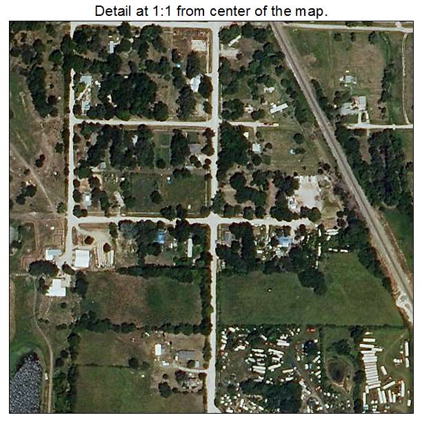 Merwin, Missouri aerial imagery detail