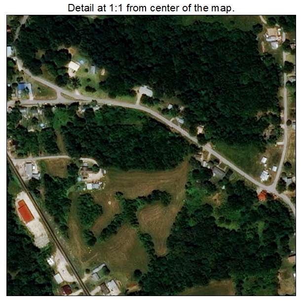 Morrison, Missouri aerial imagery detail