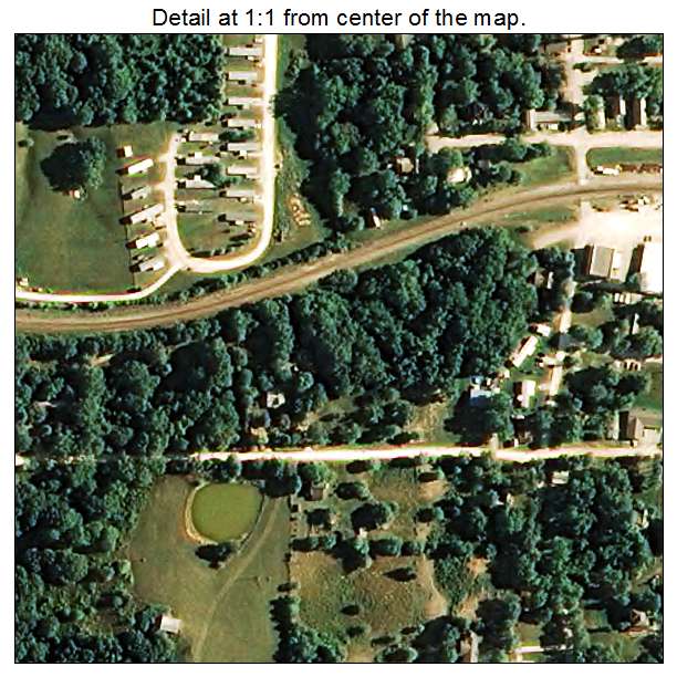 Norwood, Missouri aerial imagery detail