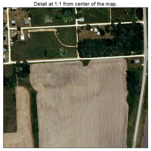 Osgood, Missouri aerial imagery detail