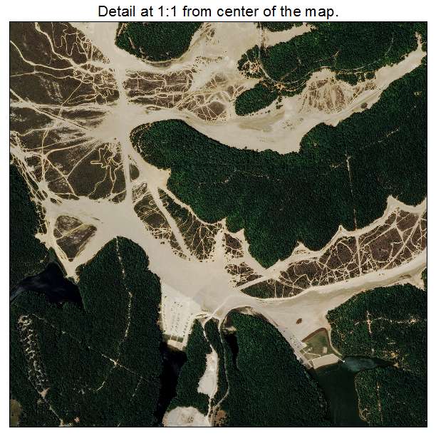 Park Hills, Missouri aerial imagery detail