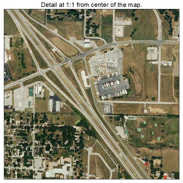 Peculiar, Missouri aerial imagery detail