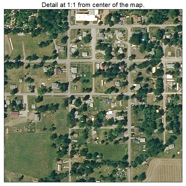 Pickering, Missouri aerial imagery detail