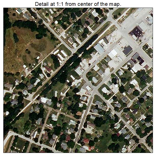 Pilot Grove, Missouri aerial imagery detail