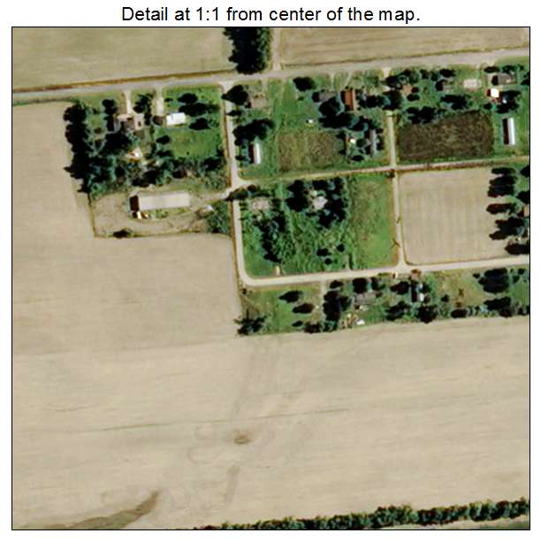 Pinhook, Missouri aerial imagery detail