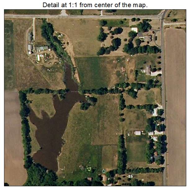 Prathersville, Missouri aerial imagery detail