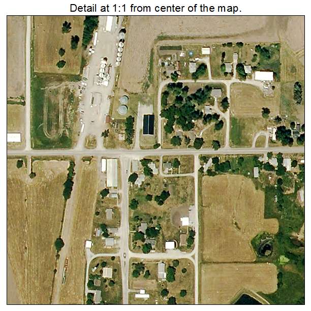 Rea, Missouri aerial imagery detail