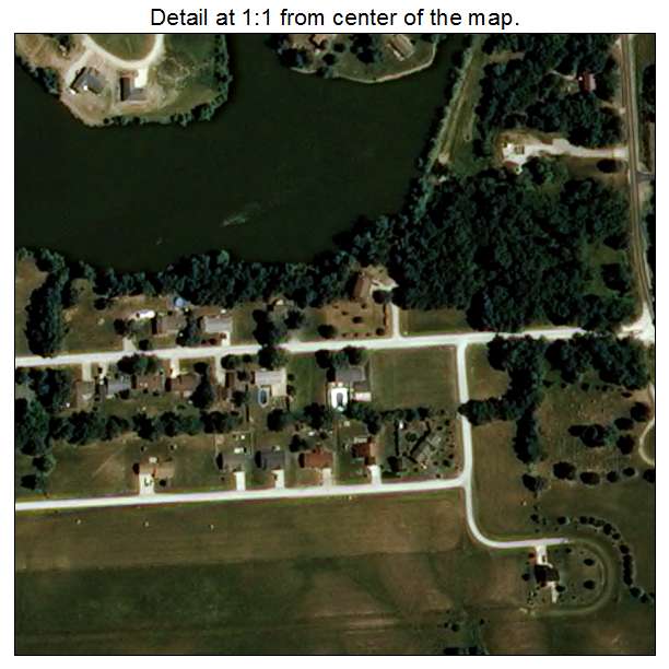 Rensselaer, Missouri aerial imagery detail