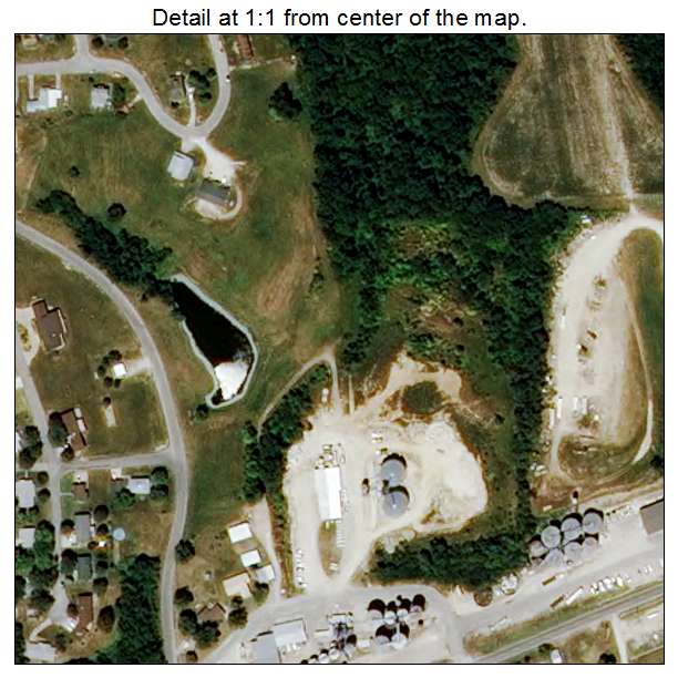 Rhineland, Missouri aerial imagery detail