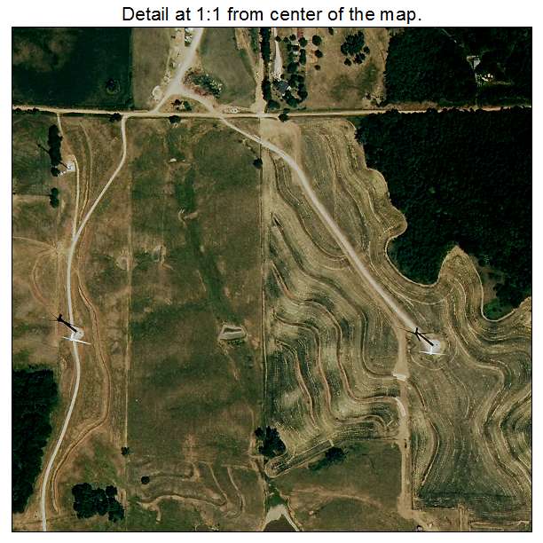 Rock Port, Missouri aerial imagery detail