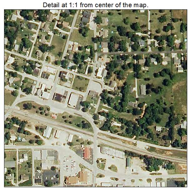 Rogersville, Missouri aerial imagery detail