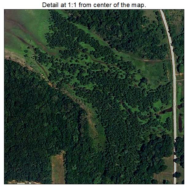 Roscoe, Missouri aerial imagery detail