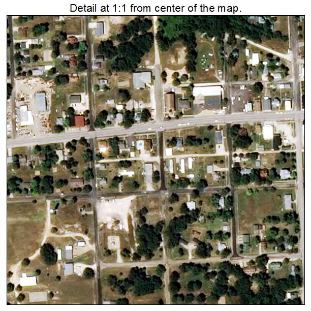 Rosebud, Missouri aerial imagery detail