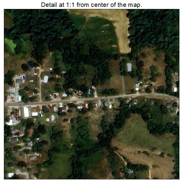Sedgewickville, Missouri aerial imagery detail