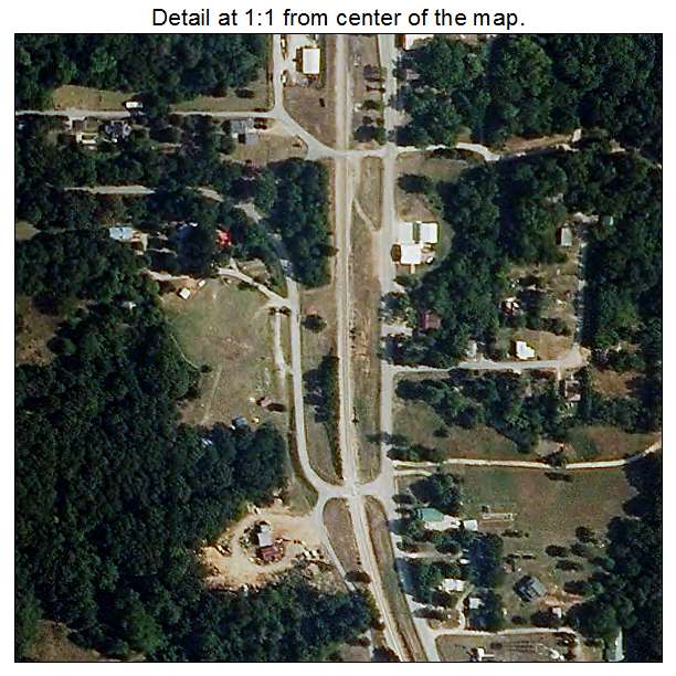 Seligman, Missouri aerial imagery detail