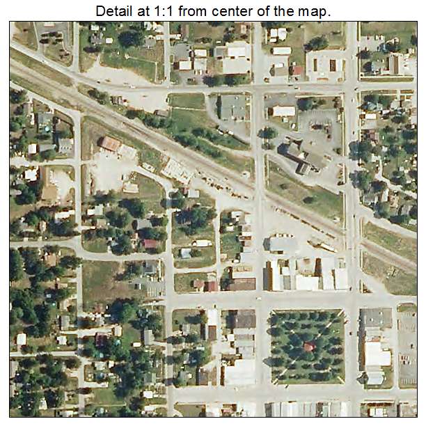 Seymour, Missouri aerial imagery detail