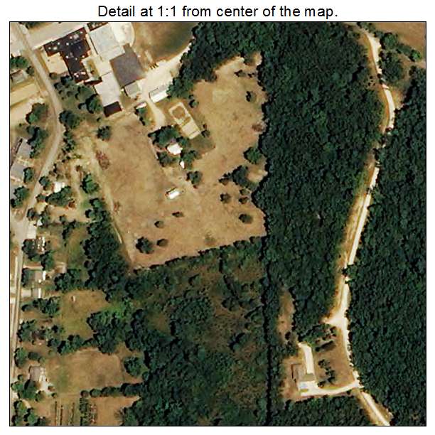 St Elizabeth, Missouri aerial imagery detail