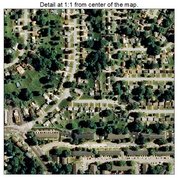 St George, Missouri aerial imagery detail