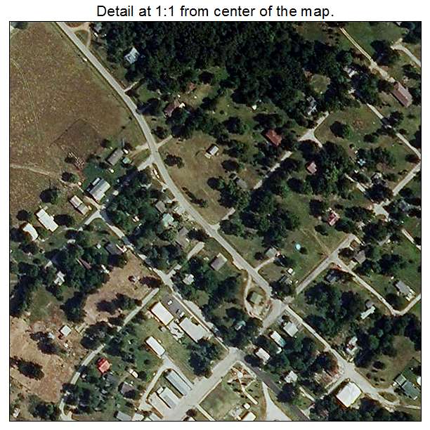 Stella, Missouri aerial imagery detail