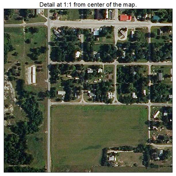 Stotts City, Missouri aerial imagery detail
