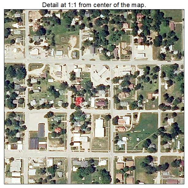 Stover, Missouri aerial imagery detail