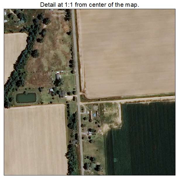 Tallapoosa, Missouri aerial imagery detail