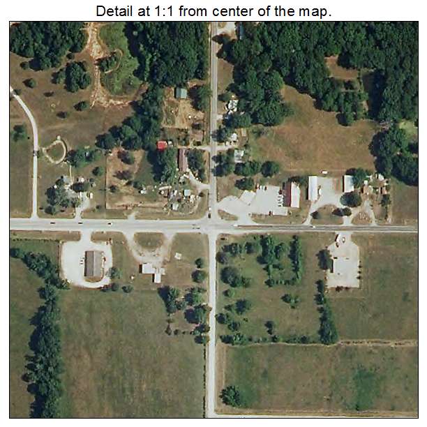 Tightwad, Missouri aerial imagery detail