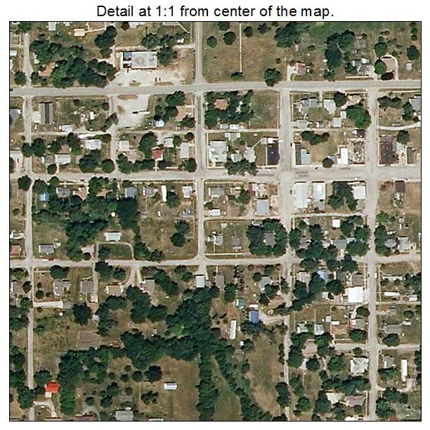 Union Star, Missouri aerial imagery detail