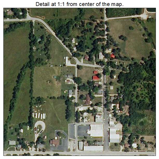 Urbana, Missouri aerial imagery detail