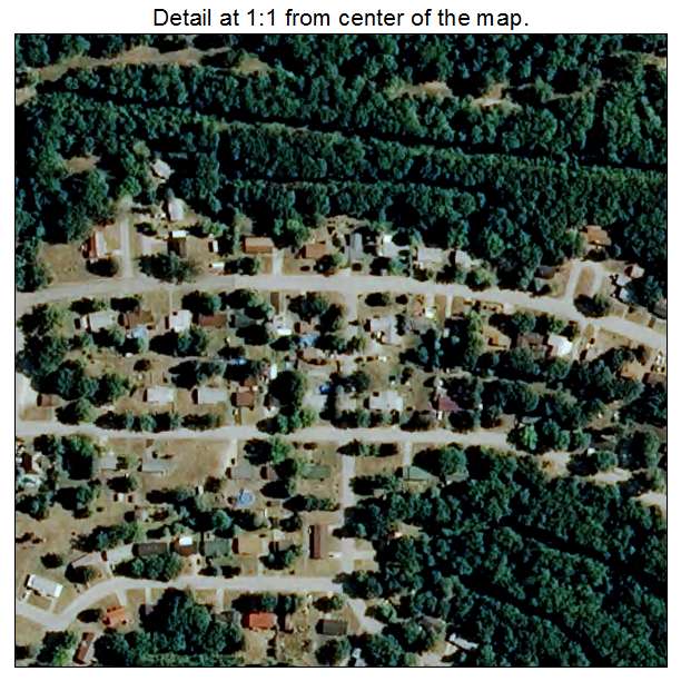 Viburnum, Missouri aerial imagery detail
