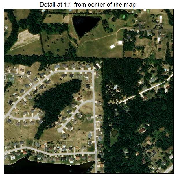 Villa Ridge, Missouri aerial imagery detail