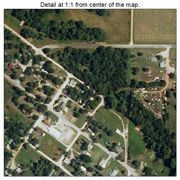 Vista, Missouri aerial imagery detail