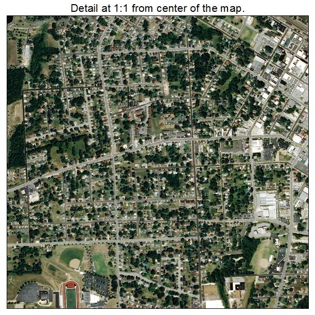 Washington, Missouri aerial imagery detail