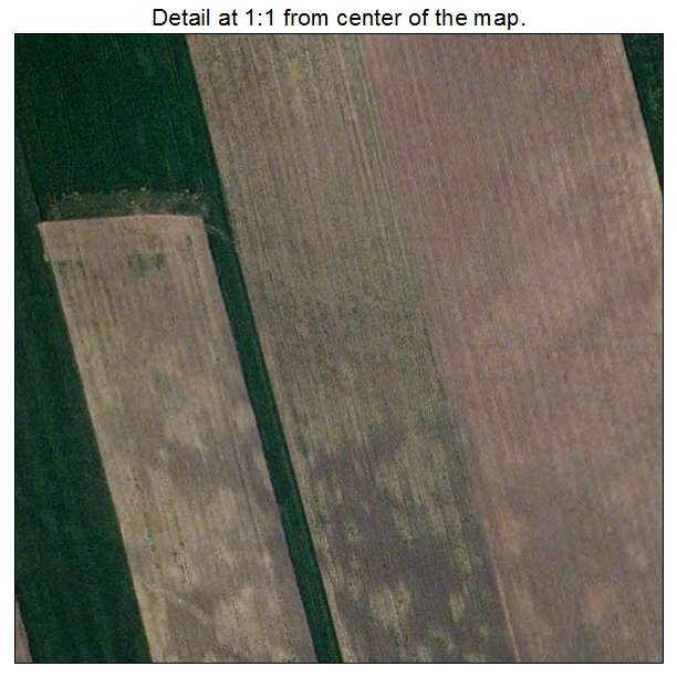 Wellington, Missouri aerial imagery detail
