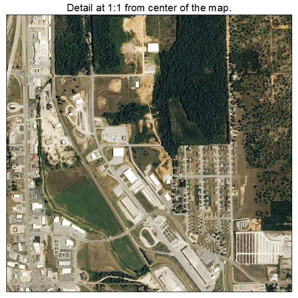 West Plains, Missouri aerial imagery detail